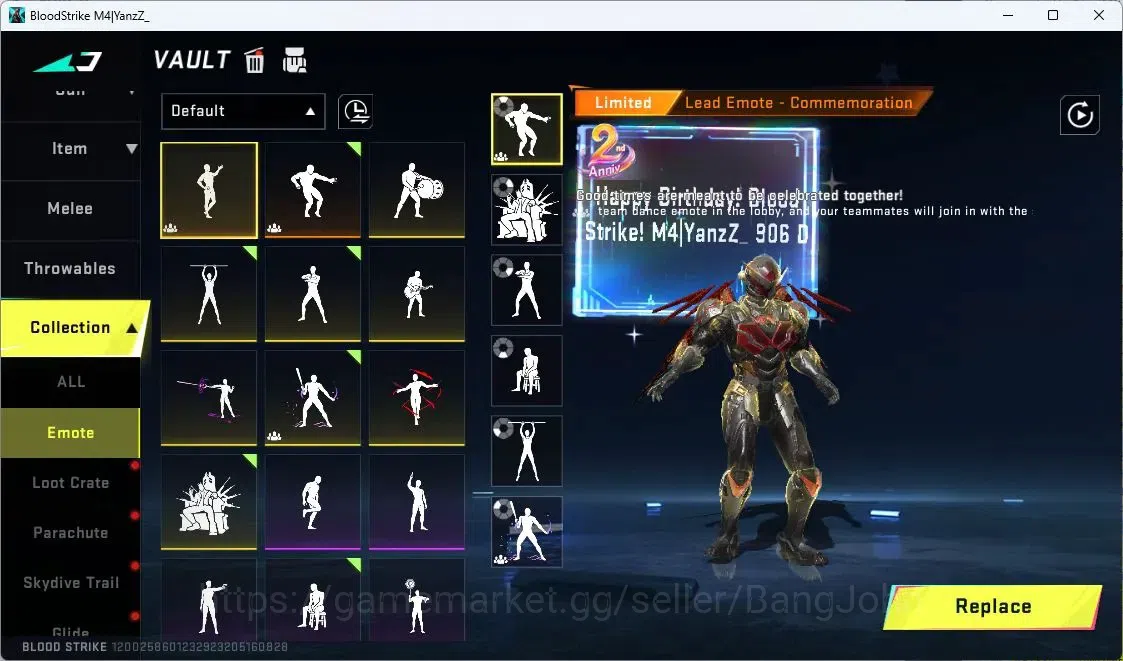Blood Strike Accounts ASIA | EVO FAL Evolved Draco,BLEACH ETHAN. 1 Colla image 8