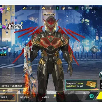 Blood Strike Collab Skin ASIA | EVO FAL Evolved Draco,BLEACH ETHAN. 1 Colla image 1