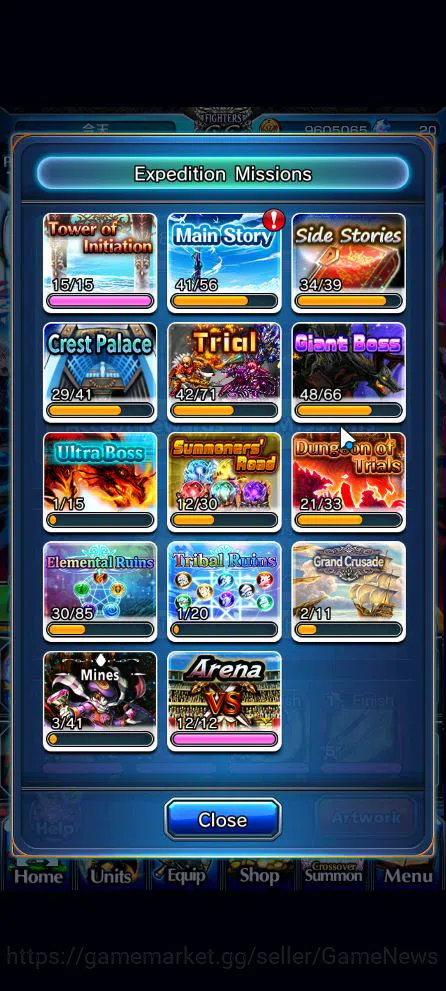 Grand Summoners Accounts Global|Rank 132|40 RGB|14 Ascend|Inumuta,Beta,Pinn image 8