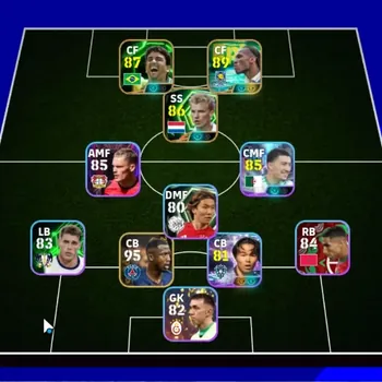 eFootball Accounts Legends & Iconic Players Android|Power 2728|Epic Didier Drogba,Dennis Bergkamp,Bebeto|Show Time Marcus
