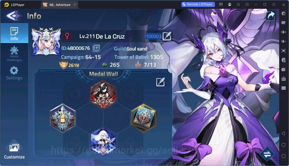 Mobile Legends: Adventure Accounts Global|LV 211|261M Power|Camp 64-15|VIP 10|Hero 234|2 Nexus|44 Awaken|4 UR|6 Epic 1