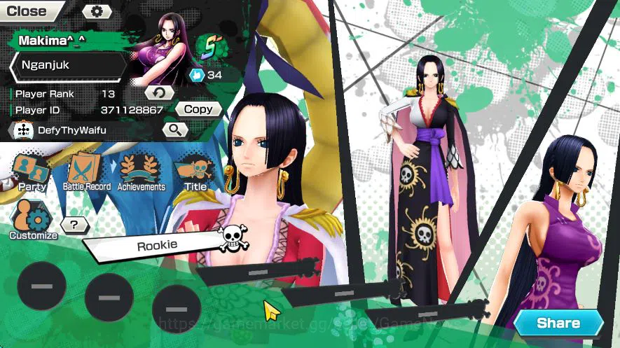 One Piece Bounty Rush Accounts Global | 4 Meta Extreme (Gear 4 Luffy,Borsalino,Fi image 13