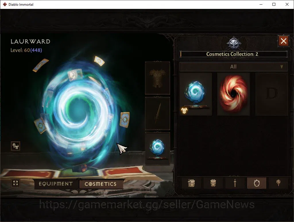 Diablo Immortal Accounts SEA-Peth|Lv60(448)Blood Knight|30k CR|Reso 570|Hel image 6
