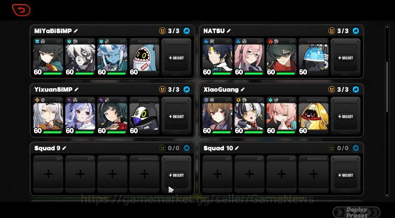 Zenless Zone Zero Accounts Others ASIA|IK57|8K Poly,510Mono,20EMT|13 Limited|(Ye 10