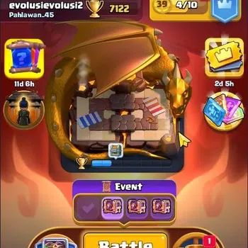 Clash Royale Accounts Others Global | CL 1090 | KTL 12 |Trophy 7122|113 Cards|5 Champ|2 Hero|9 Evo|Arena 18|1121 Gems|50K