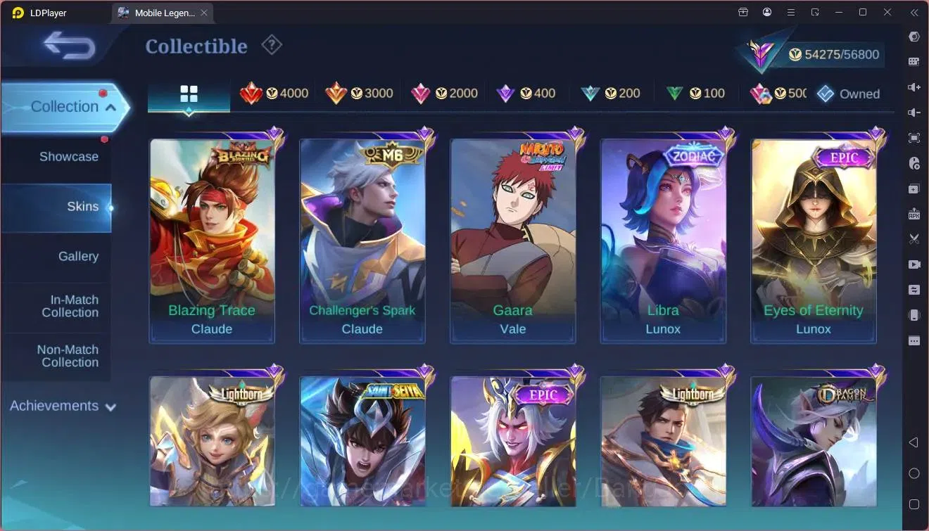 Mobile Legends: Bang Bang Accounts Global|Hero 83|Skin 186|Renowned|KOF Karina|Prime image 14
