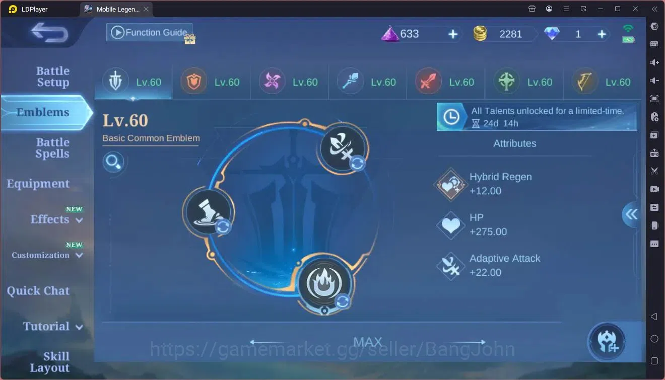 Mobile Legends: Bang Bang Accounts Global|Hero 83|Skin 186|Renowned|KOF Karina|Prime image 5