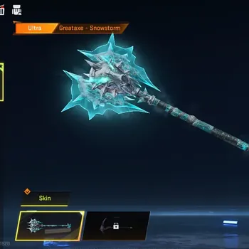 Blood Strike Accounts Others Asia|Ultra Melee Greataxe Snowstorm+2 Ultra Spike Twilight Baron,KAG-6 Mako|2 legendary