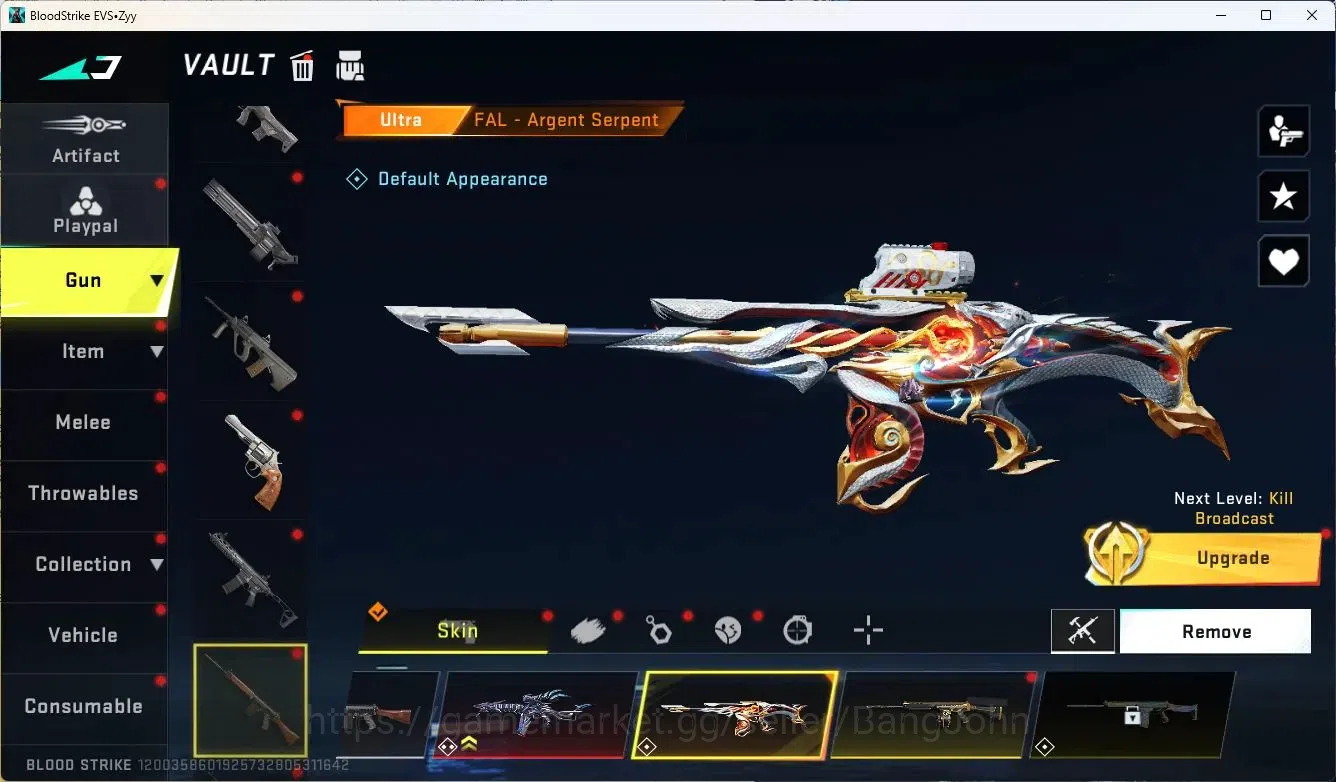 Blood Strike Accounts ASIA | 1 ETERNAL: Desert Eagle - Scorpius | 5 BLEA image 12