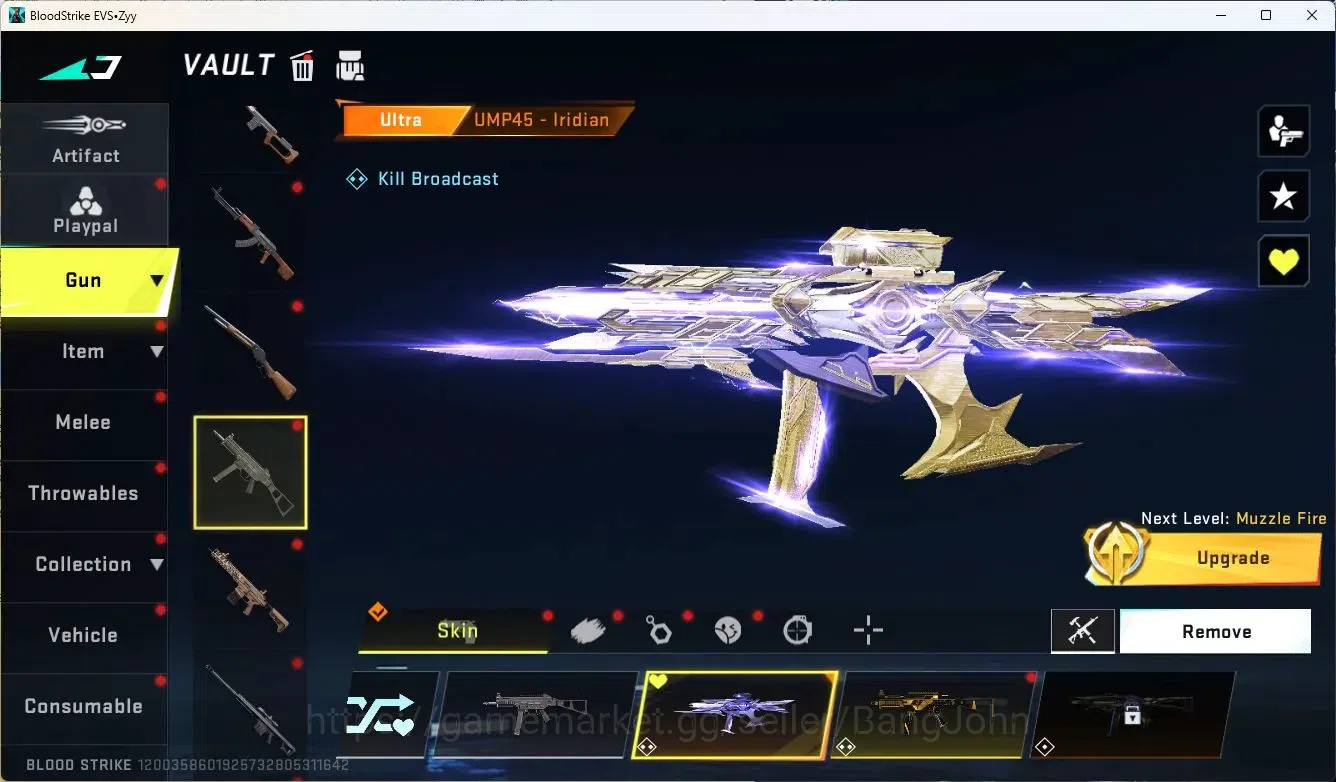 Blood Strike Accounts ASIA | 1 ETERNAL: Desert Eagle - Scorpius | 5 BLEA image 17
