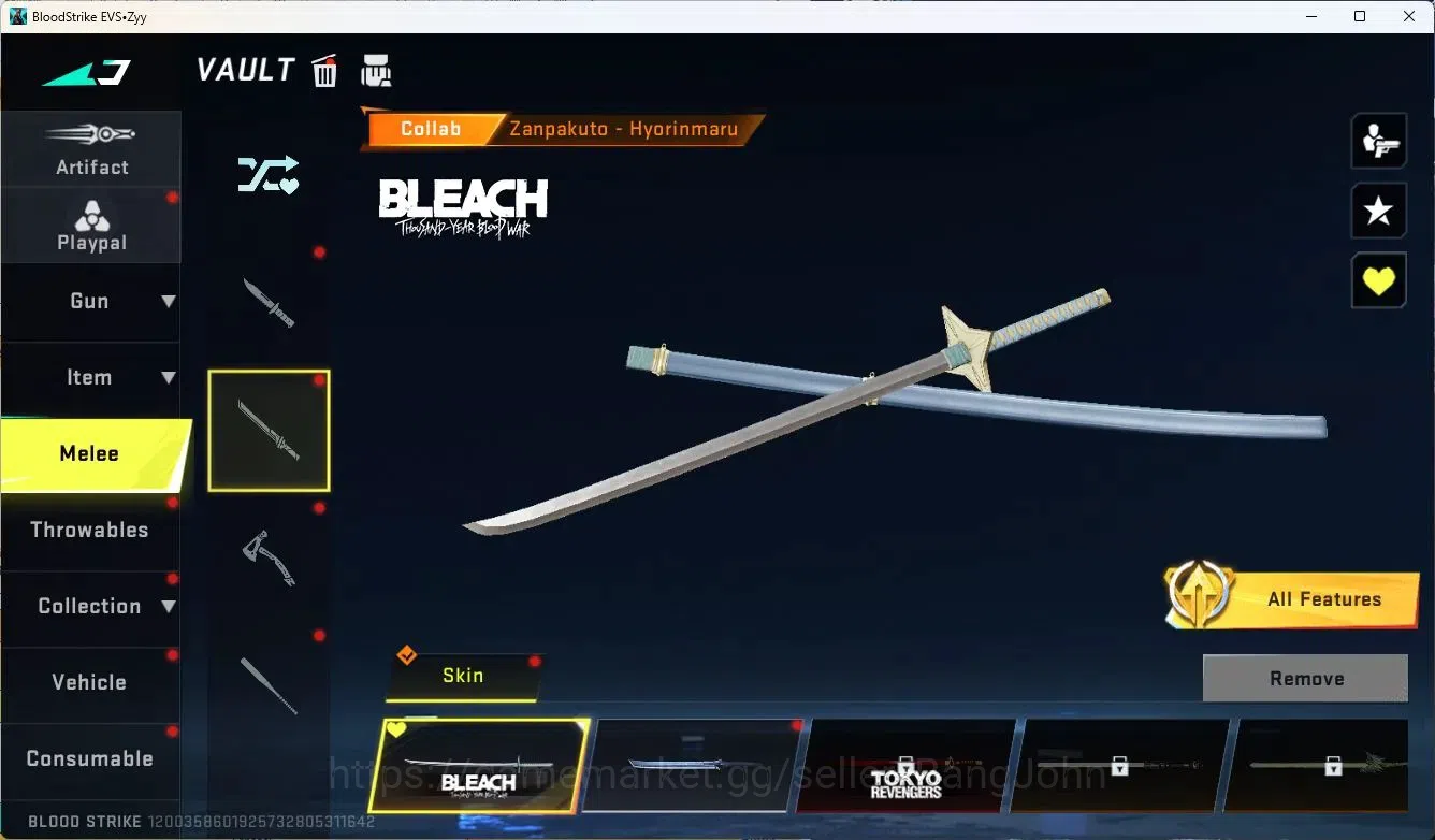 Blood Strike Accounts ASIA | 1 ETERNAL: Desert Eagle - Scorpius | 5 BLEA image 18