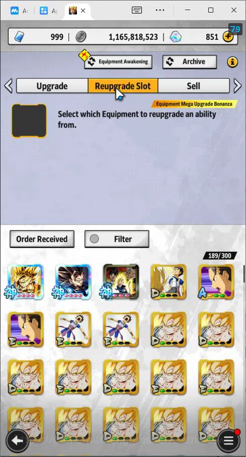 Dragon Ball Legends Accounts Mid-Tier 303,3M Total Power|LV 158|2LR+1UL+14LL|Bardoc,SS 3 Goku(Mini),Bardock|SS Goku,Goku 10