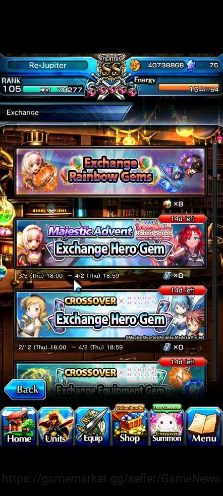 Grand Summoners Accounts Global|Rank 105|27 Ascend|[Sayaka,Shadow,Beta,Acce image 17