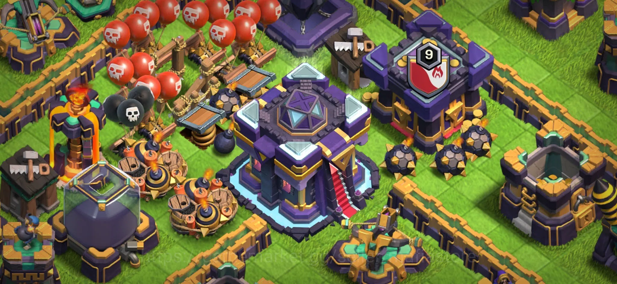 Clash of Clans Accounts TH13 Max BK 75 AQ 75, GW 51, RC 26, Dragon Champ 2 image 4