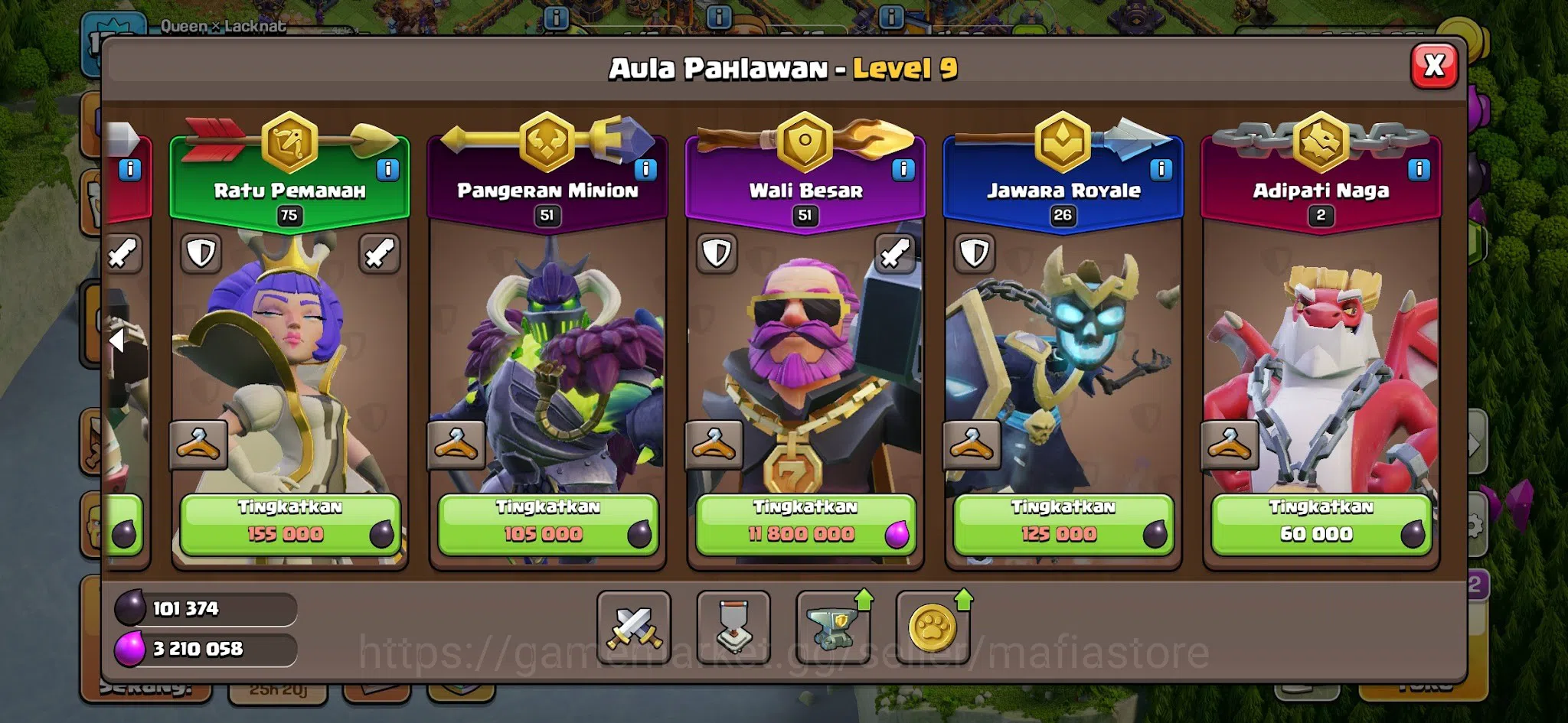 Clash of Clans Accounts TH13 Max BK 75 AQ 75, GW 51, RC 26, Dragon Champ 2 image 8