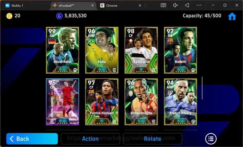 eFootball Accounts Mobile|PW 3198|Bigtime Kvaratskhelia,Suarez|Legend image 6