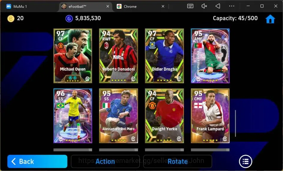 eFootball Accounts Mobile|PW 3198|Bigtime Kvaratskhelia,Suarez|Legend image 7