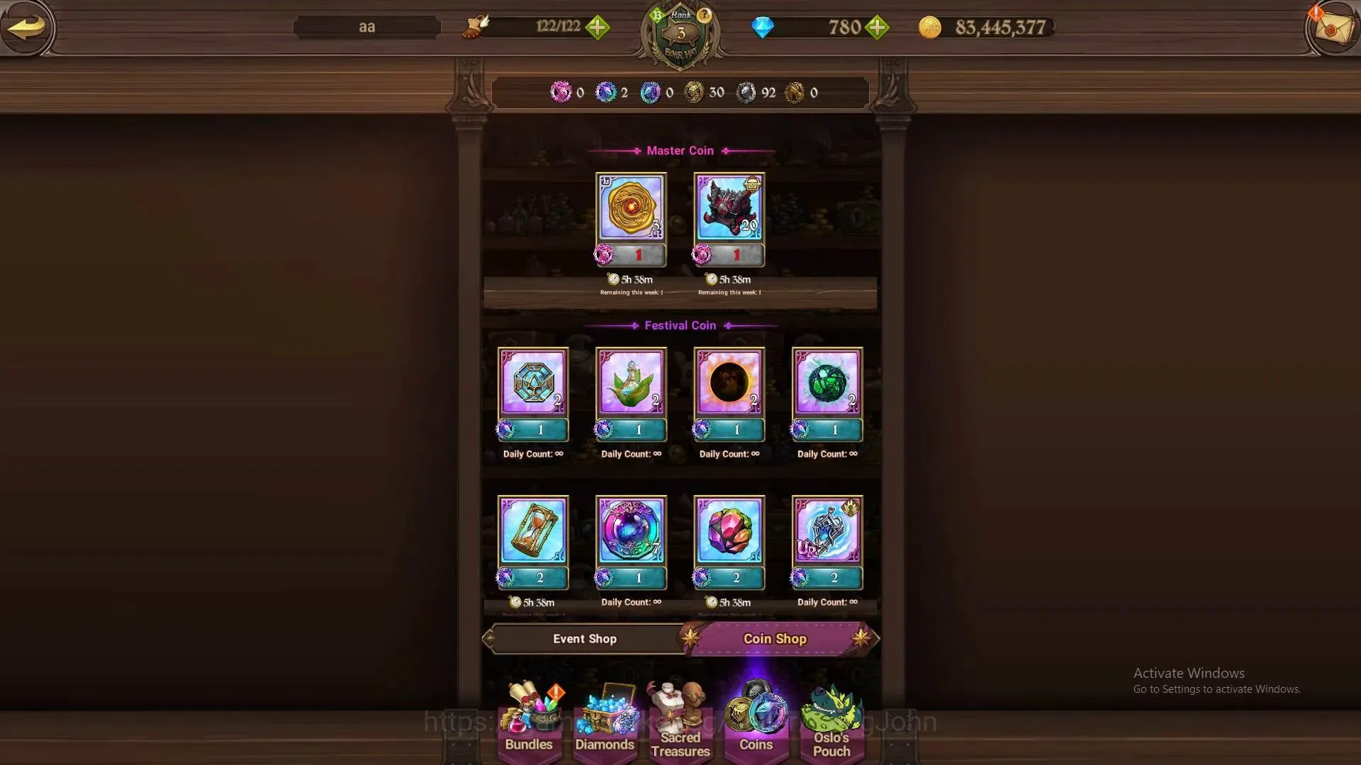 The Seven Deadly Sins: Grand Cross Accounts Global | 267K Power | 780 Diamonds | LR Elizabeth  image 11
