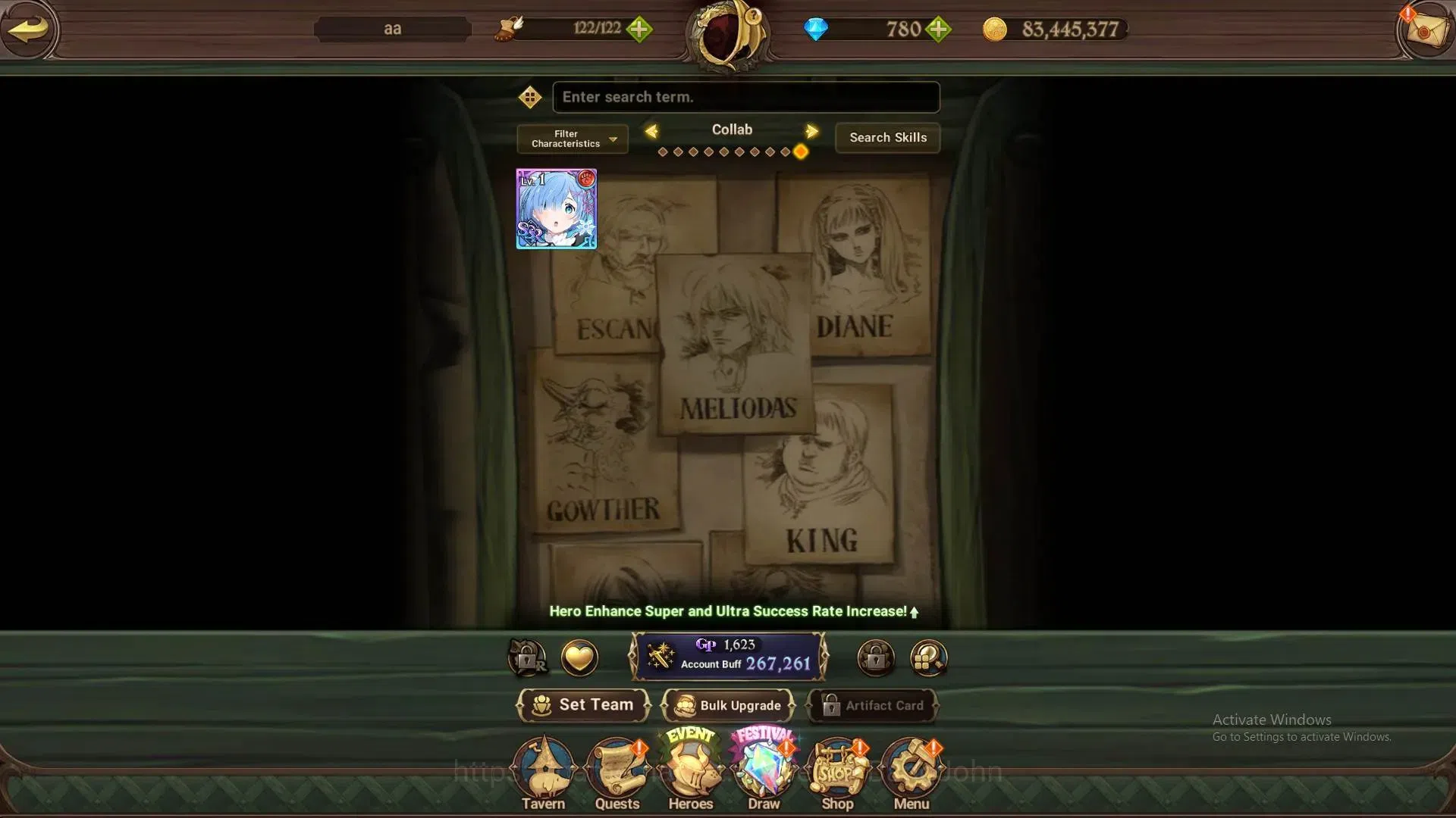 The Seven Deadly Sins: Grand Cross Accounts Global | 267K Power | 780 Diamonds | LR Elizabeth  image 4