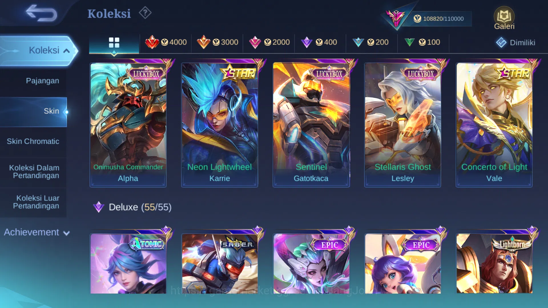 Mobile Legends: Bang Bang Accounts Hero 127 | Skin 352 | Legend Valir | Aspirant Ruby image 5