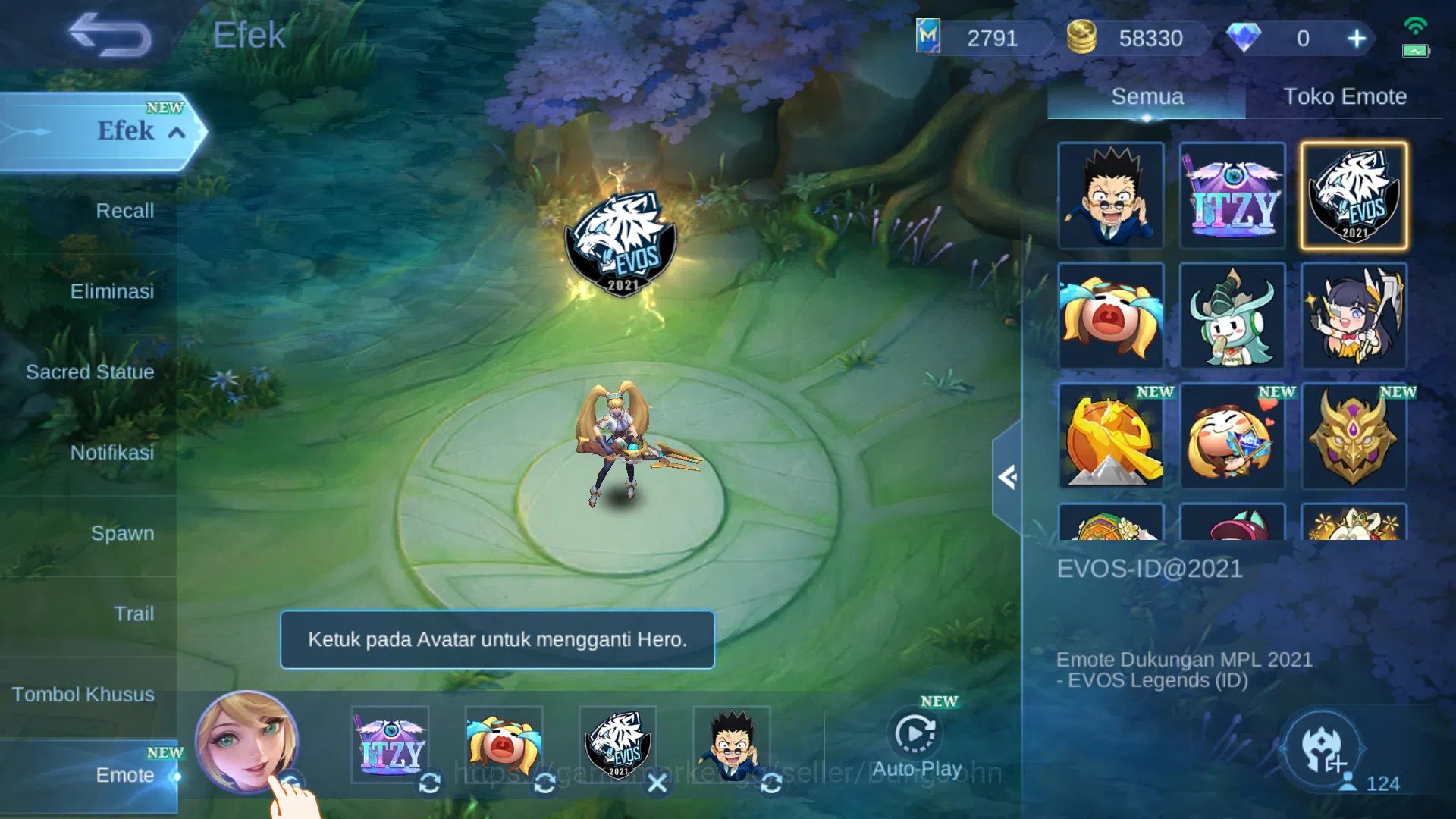 Mobile Legends: Bang Bang Accounts Hero 127 | Skin 352 | Legend Valir | Aspirant Ruby image 6