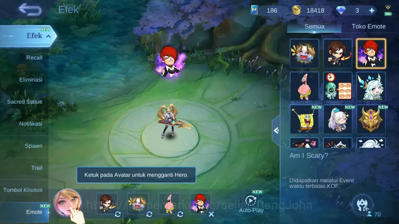 Mobile Legends: Bang Bang Accounts GLOBAL Hero 70 Skin 96 | Prime Granger | Luckybox  image 10