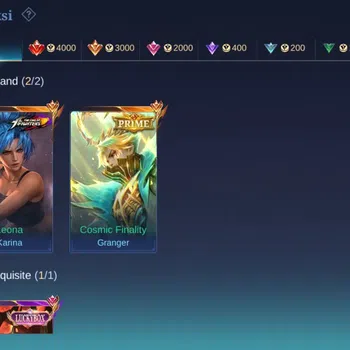 Mobile Legends: Bang Bang Rare Skin GLOBAL Hero 70 Skin 96 | Prime Granger | Luckybox  image 1