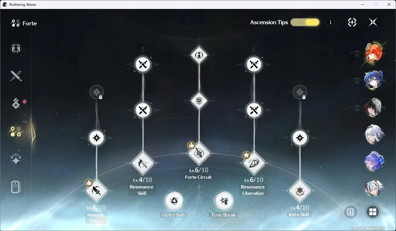 Wuthering Waves Accounts SEA|UL 57|Rank 5|8 Char Limited [Iuno]+sign,August image 19