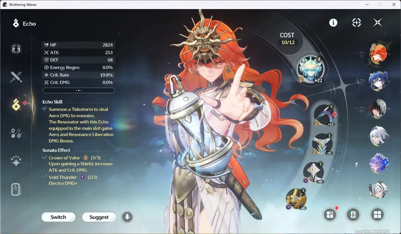 Wuthering Waves Accounts SEA|UL 57|Rank 5|8 Char Limited [Iuno]+sign,August image 20
