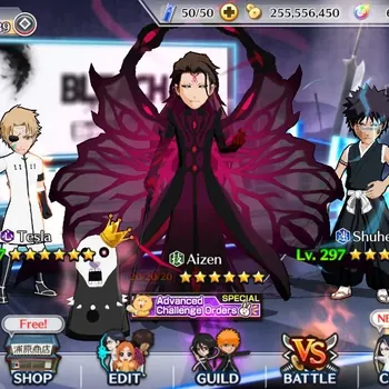 Bleach: Brave Souls Accounts High-End Global|980K BP,1 MT|102 PS+600 PAcc Ticket|Fresh Story|Byakuya,Rukia,Ichigo,Jugram