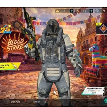 Blood Strike Accounts Others Asia|Eternal Thompson-Unplugged|1 Ultra Origin 12-Thundeclaw|1 Legendary MP5-Vicious Beast|Log