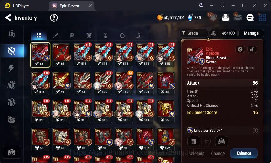 Epic Seven Accounts Global Unverif | 1ML | Setsuka | Sigret | Muwi | F image 11