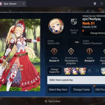 Epic Seven Limited Hero Global Unverif | 1ML | Setsuka | Sigret | Muwi | F image 1