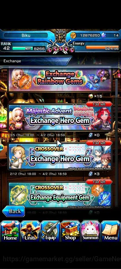 Grand Summoners Accounts Global|Rank 42|11 Ascend|ToumaTW,S Miyu,Liza,Kiris image 9