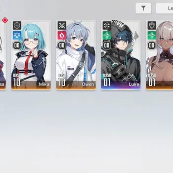 Chaos Zero Nightmare Accounts Global Verif | Lv05 | 1300 Crystal | Fresh Starter image 1