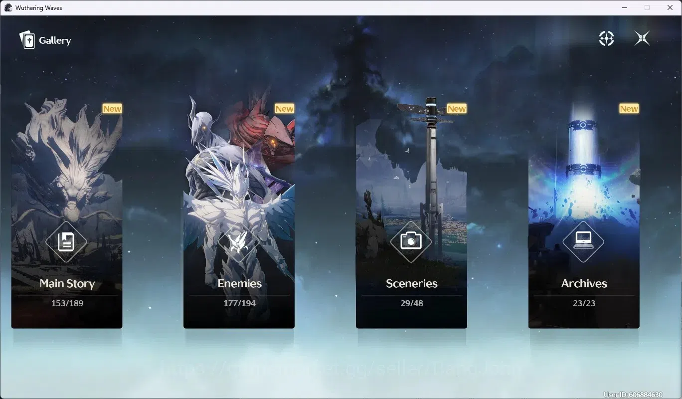 Wuthering Waves Accounts EU|UL 49|RANK 5|3 Limited Character:Lucilla, Rebec image 10
