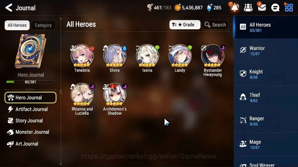 Epic Seven Accounts GLOBAL Unverif|New Era|3 ML(Rhianna&Luciella,Archd image 6