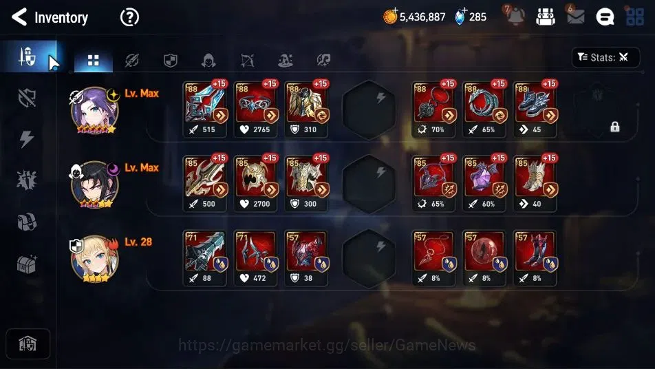 Epic Seven Accounts GLOBAL Unverif|New Era|3 ML(Rhianna&Luciella,Archd image 8