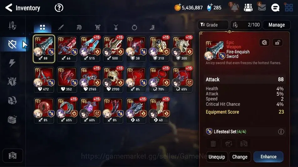 Epic Seven Accounts GLOBAL Unverif|New Era|3 ML(Rhianna&Luciella,Archd image 9