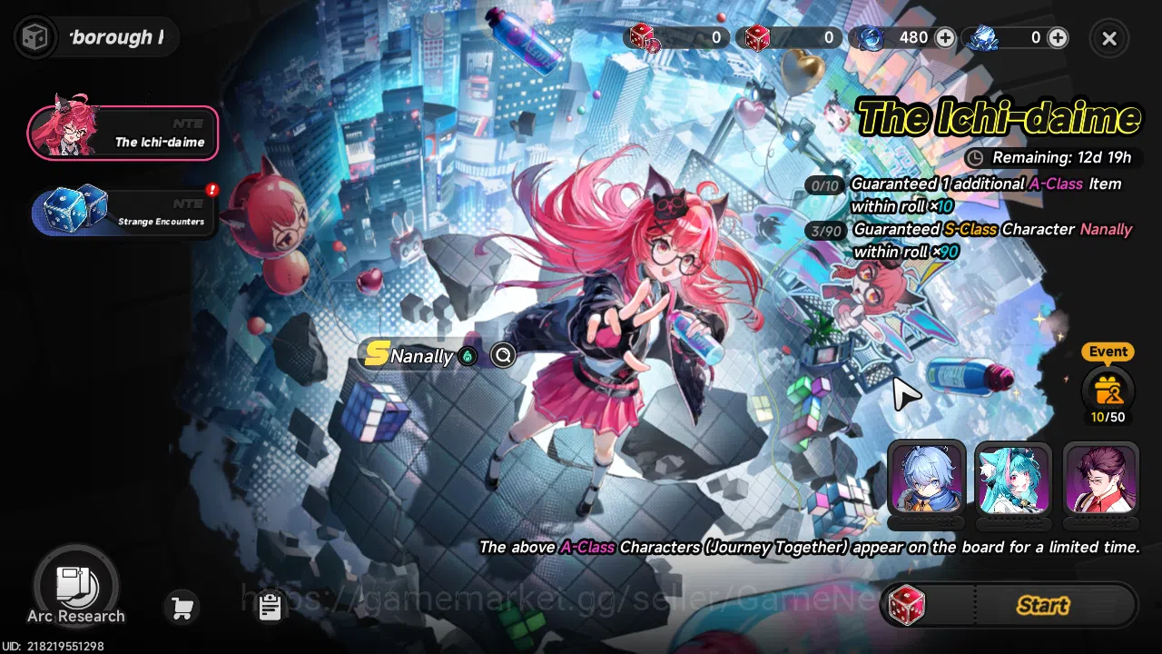 Neverness to Everness Accounts GLOBAL NA|HL 3| 2 SSR + 1 Selector On (Nanally+Bai image 2