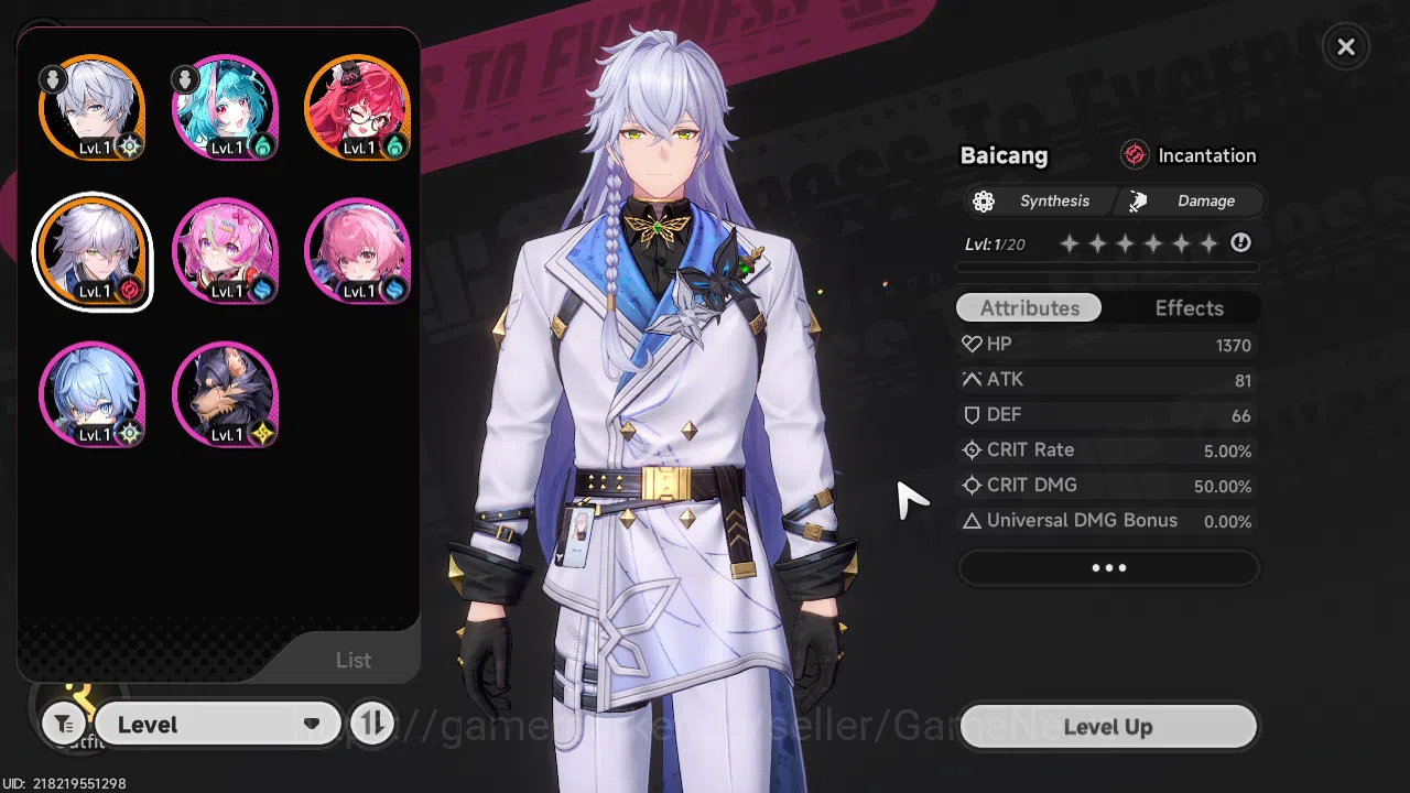 Neverness to Everness Accounts GLOBAL NA|HL 3| 2 SSR + 1 Selector On (Nanally+Bai image 9