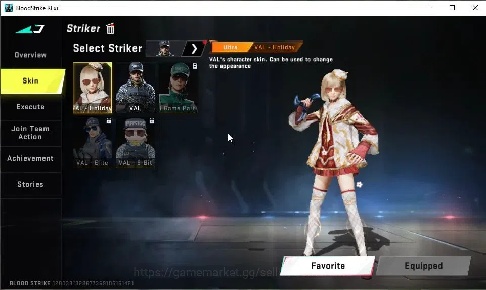 Blood Strike Accounts Unknown|Eternal Alien Walker+MELE Shuriken,Collab  image 12