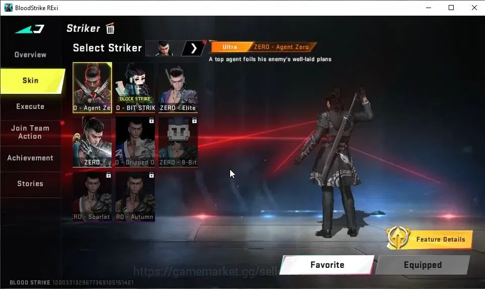 Blood Strike Accounts Unknown|Eternal Alien Walker+MELE Shuriken,Collab  image 14