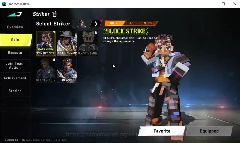 Blood Strike Accounts Unknown|Eternal Alien Walker+MELE Shuriken,Collab  image 6