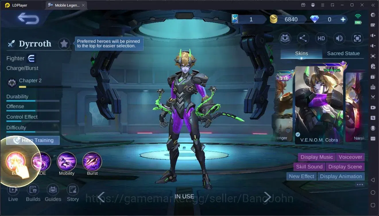 Mobile Legends: Bang Bang Accounts Global |Hero 41|Skin 65|Seasoned|Sanrio Floryn,Cha image 17
