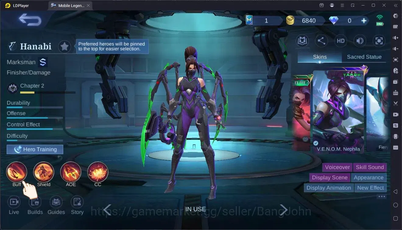 Mobile Legends: Bang Bang Accounts Global |Hero 41|Skin 65|Seasoned|Sanrio Floryn,Cha image 18