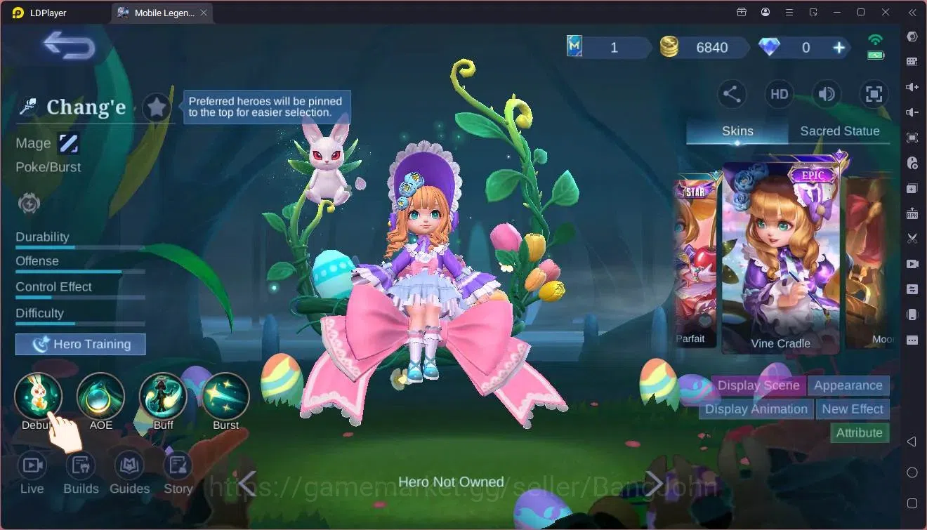 Mobile Legends: Bang Bang Accounts Global |Hero 41|Skin 65|Seasoned|Sanrio Floryn,Cha image 19