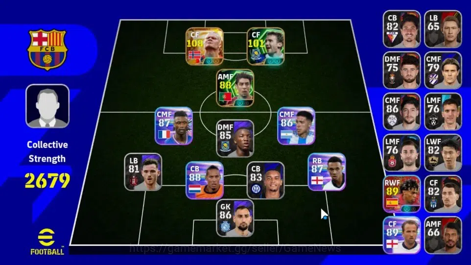 eFootball Accounts Legends & Iconic Players Android|Big Time Erling Haaland 5 Jul'26|Epic Andriy Shevchenko,Rui Costa|Show 1