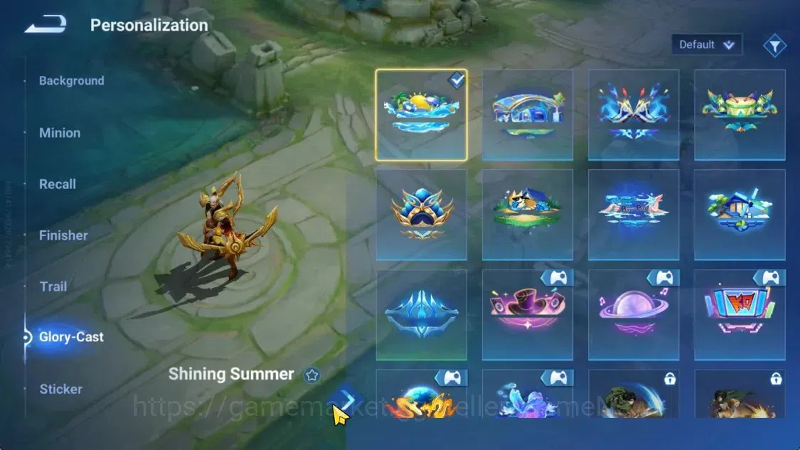 Honor of Kings Accounts Hero 101 Skin 88|2 Legend Skin [Musashi,Yao],2 San image 9