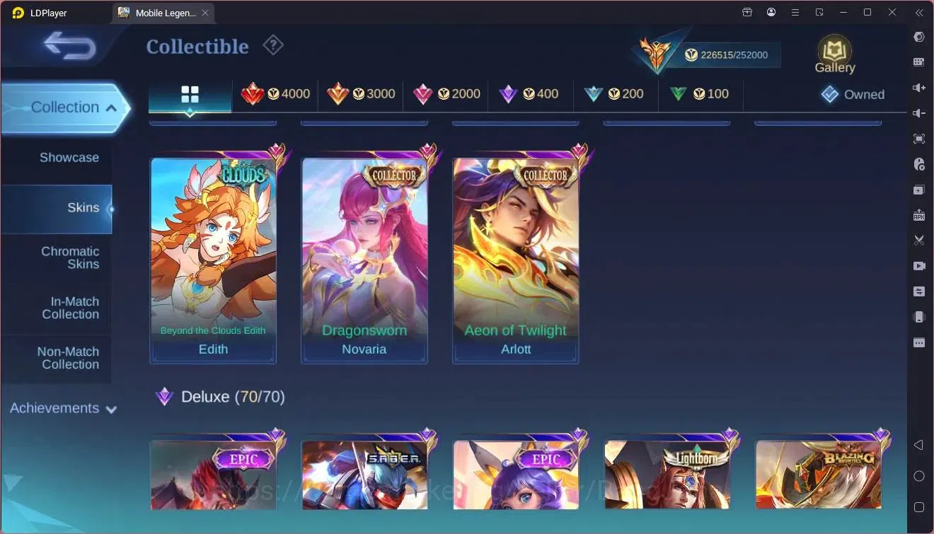 Mobile Legends: Bang Bang Accounts Global|Hero 132|Skin 480|Mega|Legend Alucard,Fanny image 10